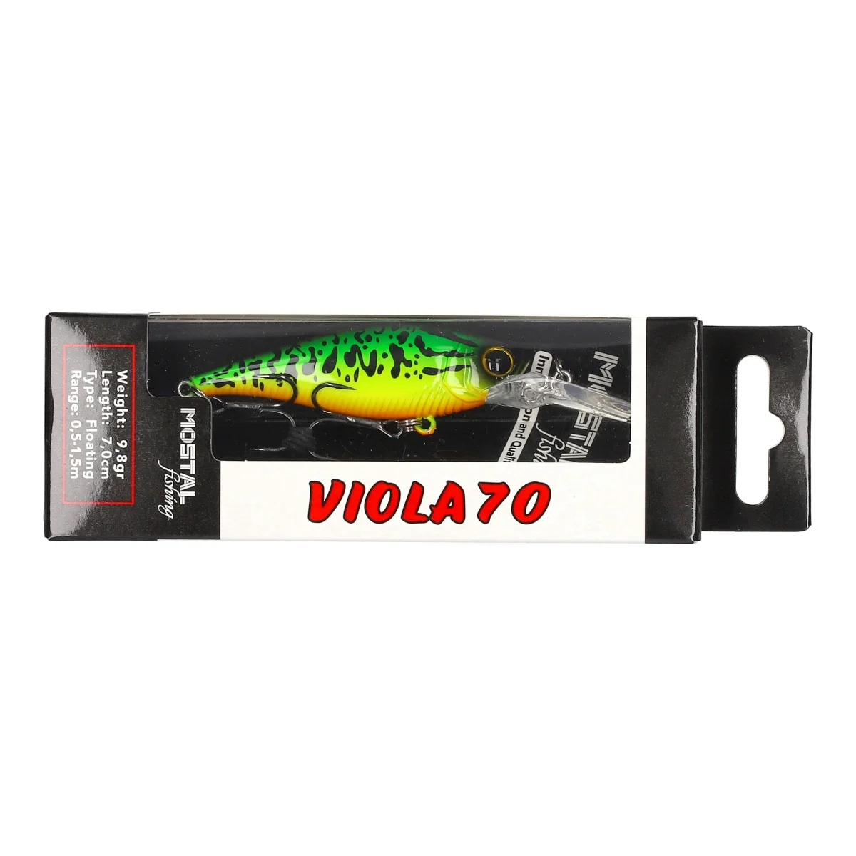 MOSTAL Viola 70 Fire Tiger floating
