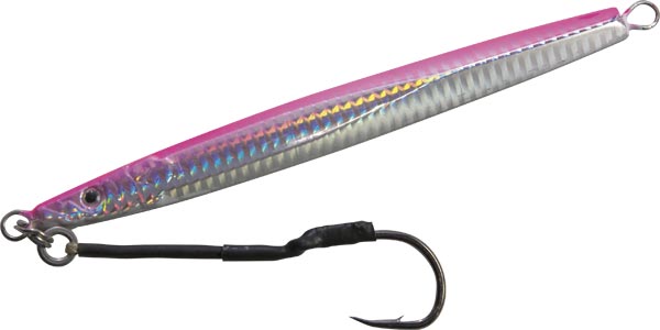 James Cook High Deep Pilker 60g Pink - Silver