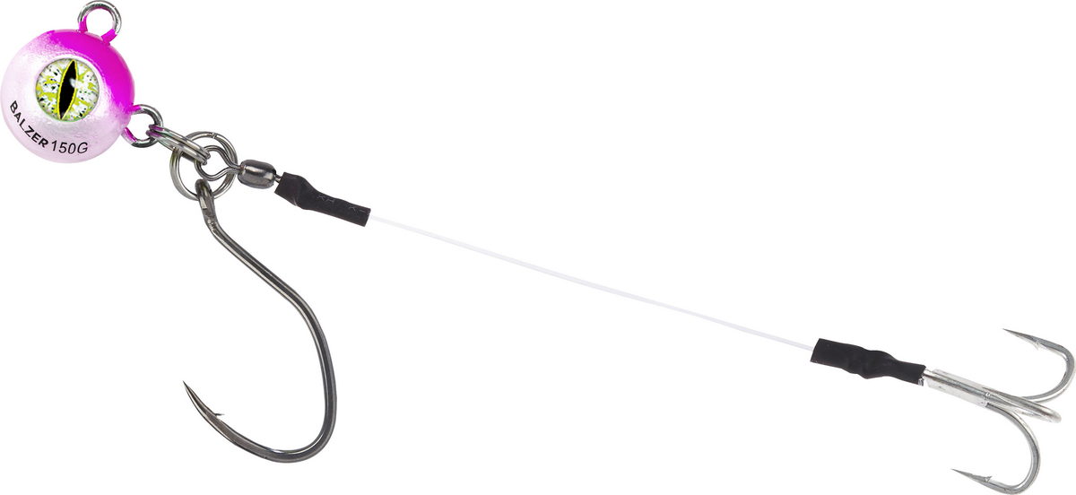 BALZER Heilbutt System Pink-Weiss, 250g BALZER Heilbutt System Pink-Weiss, 250g