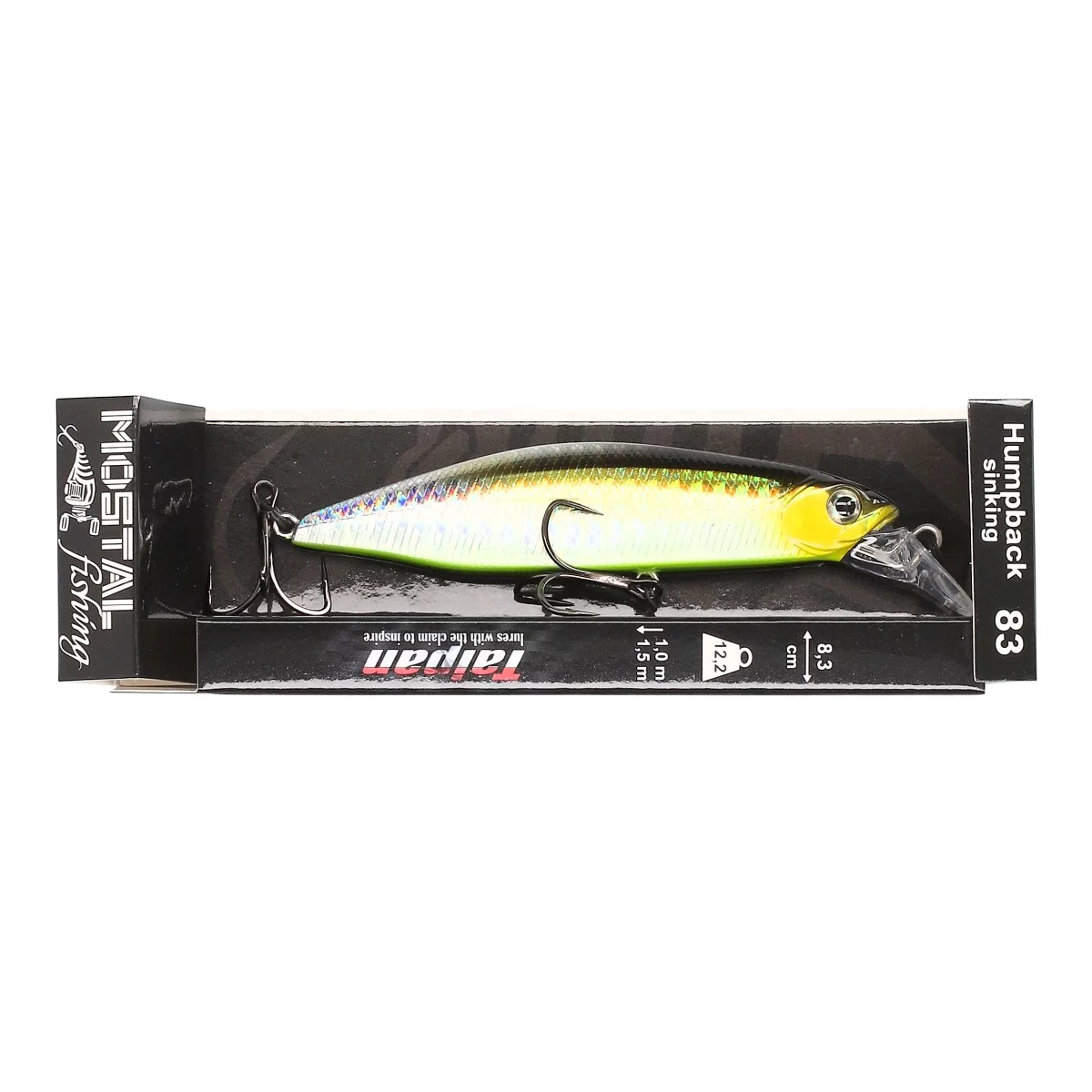 TAIPAN Humpback Natural Chatreuse 83mm