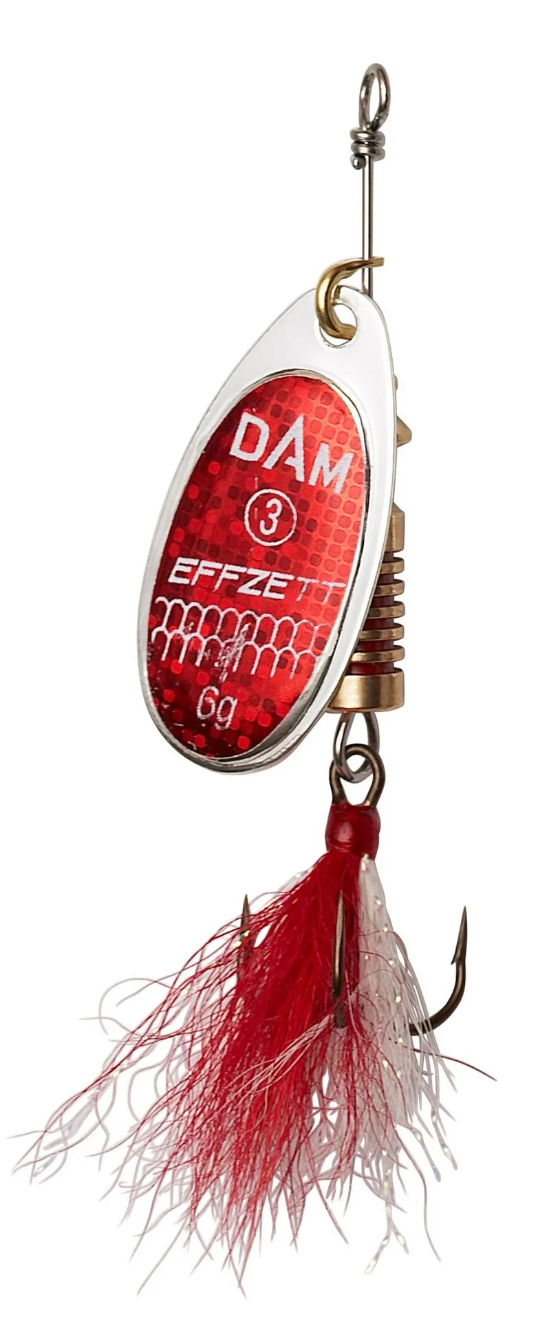 DAM STANDARD DRESSED SPINNER 1 3G S RF RED Hard Bait