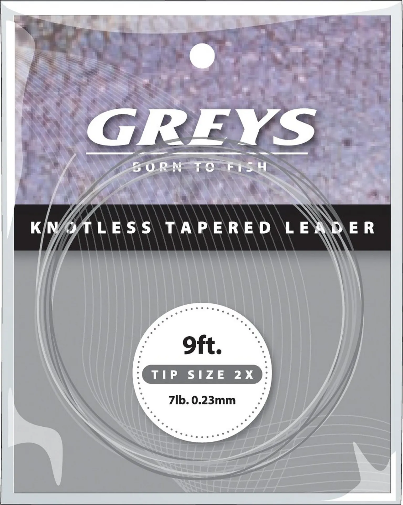 Greys GKTL04 GREYLON K/T LEADER 3X 9 6lb Fliegenzubehör