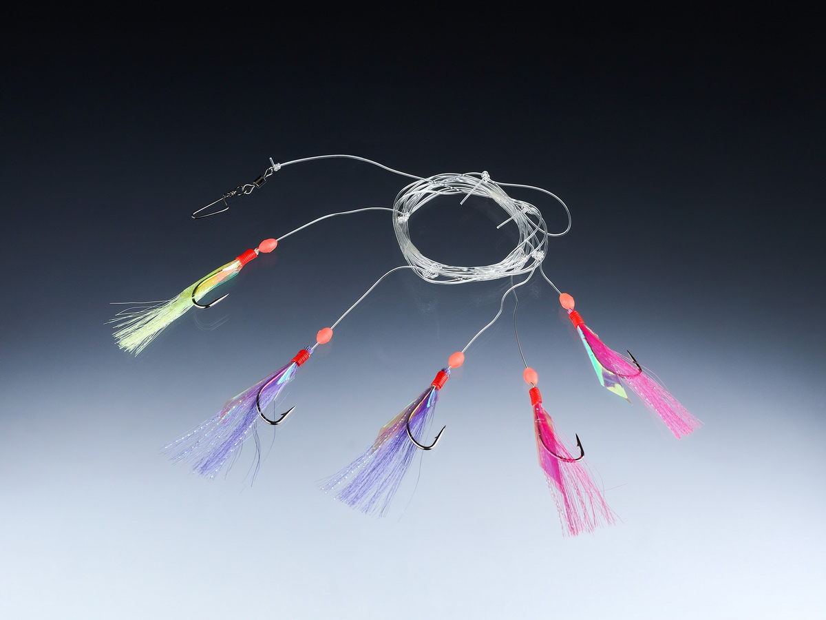 BALZER Makrelenvorfach 5x Circlehaken 1/0 BALZER Makrelenvorfach 5x Circlehaken 1/0