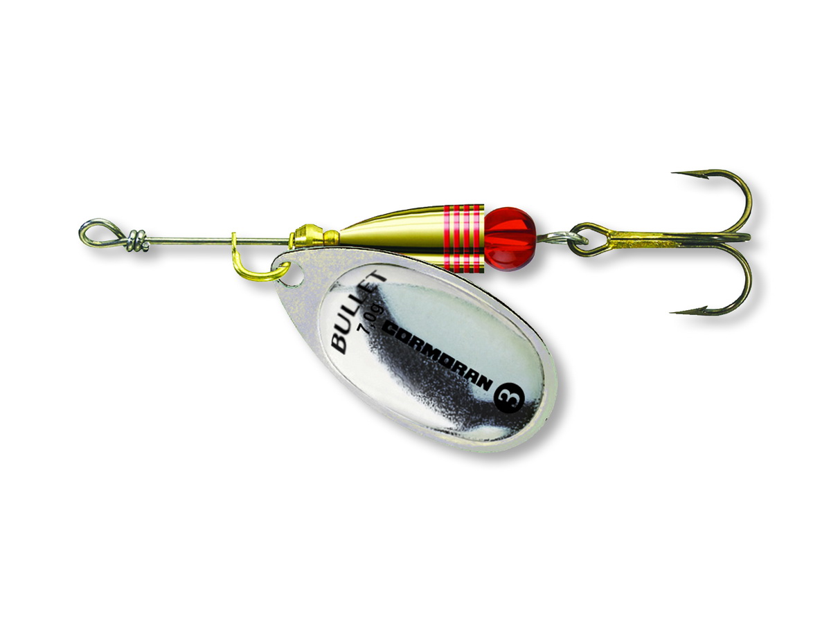 CORMORAN Bullet silber Spinner