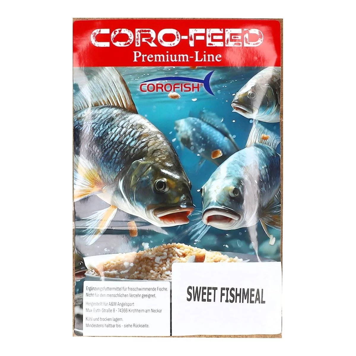 COROFISH Grundfutter Feed Premium Line Method Feeder Angelfu