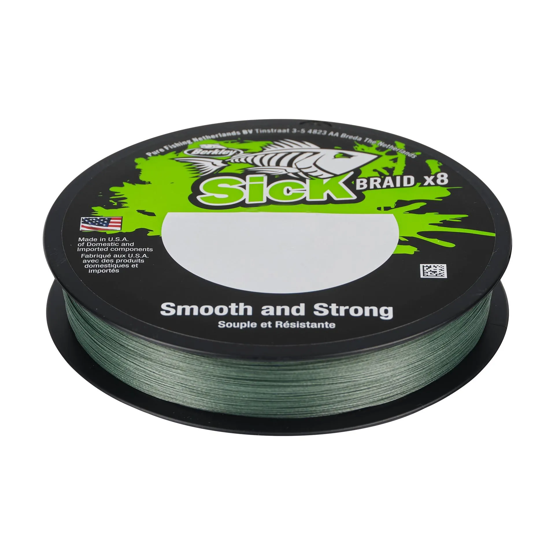BERKLEY Sick Braid 8X Moss Green 0.19mm 300m 18kg