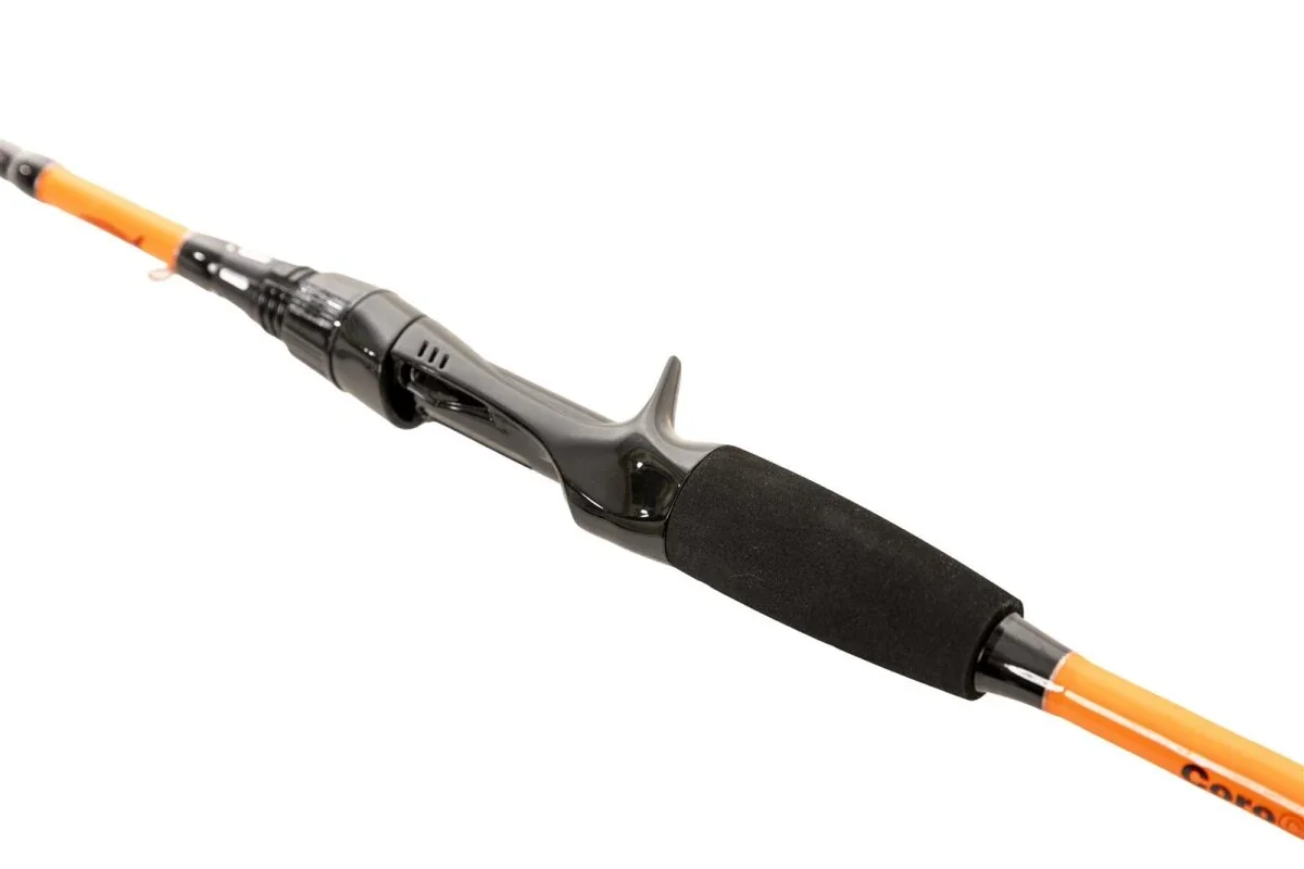 COROFISH Corocast 1.98m 2sec 10-40gr Combo mit Baitcast 301 LH CO Braid Seitenansicht
