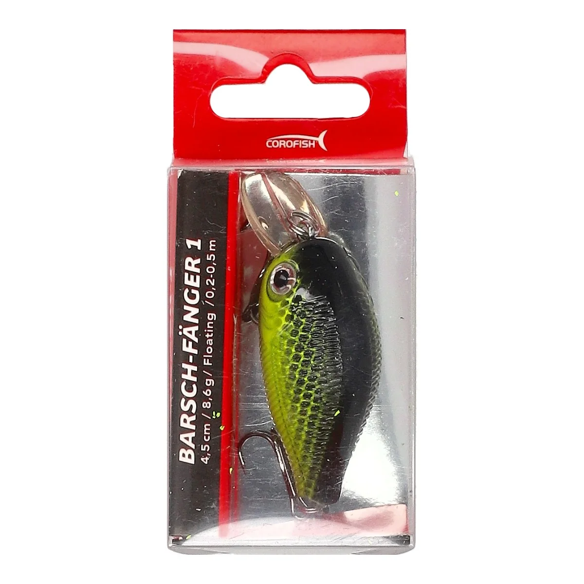 COROFISH Barsch Fänger 1 4,5cm BC 8,6g Floating 0,2-0,5m
