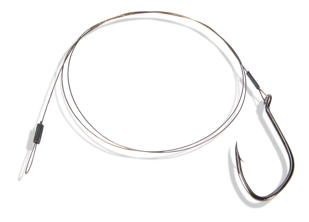 SÄNGER 1x7 Stahlvorfach m. Einzelh. Gr.1/0 /12kg/60cm SÄNGER 1x7 Stahlvorfach m. Einzelh. Gr.1/0 /12kg/60cm