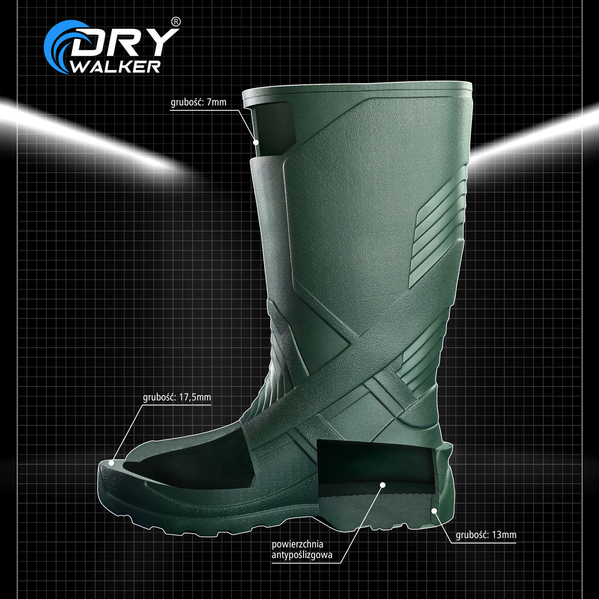 Dry Walker Vtrack 40 Green