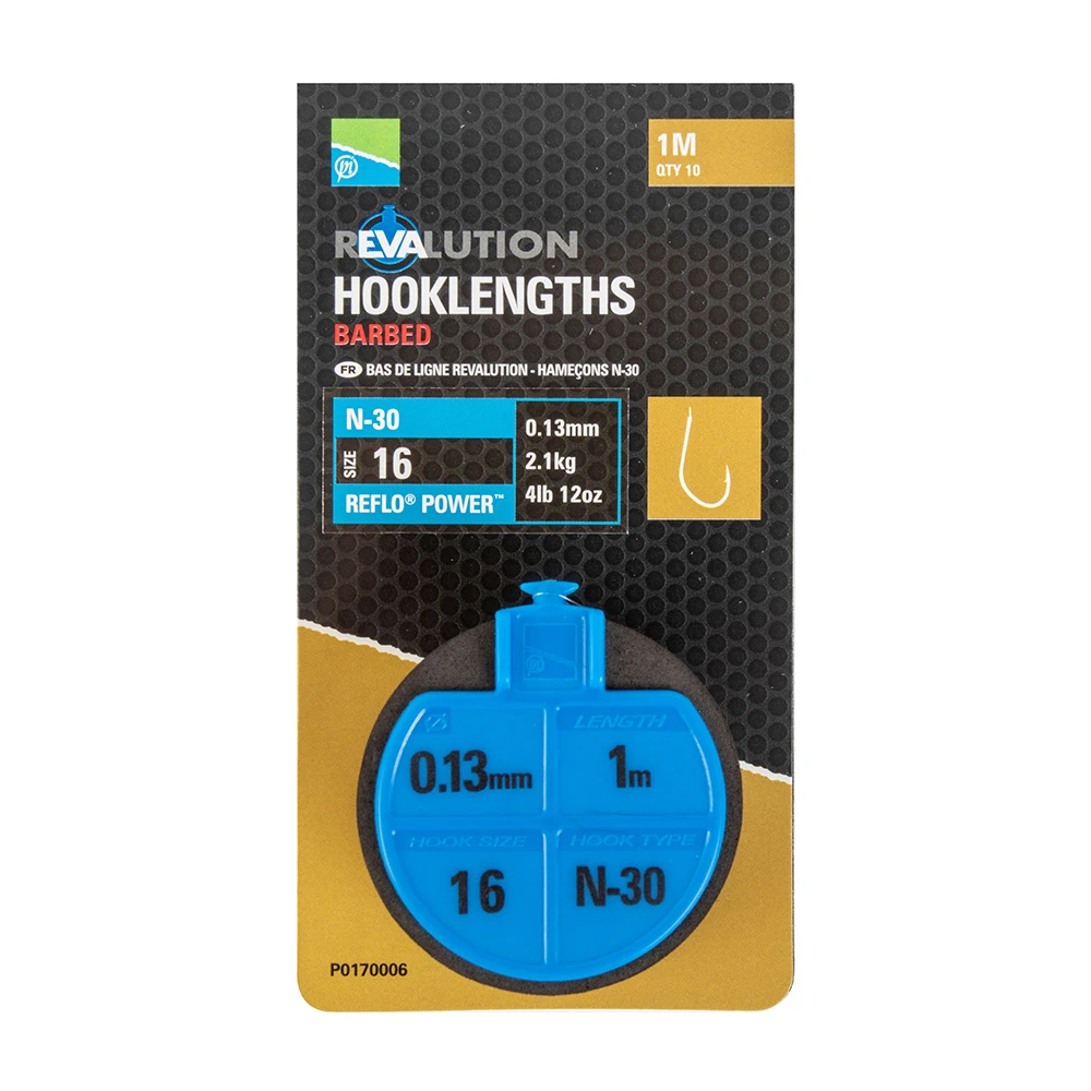 PRESTON Revalution Hooklengths