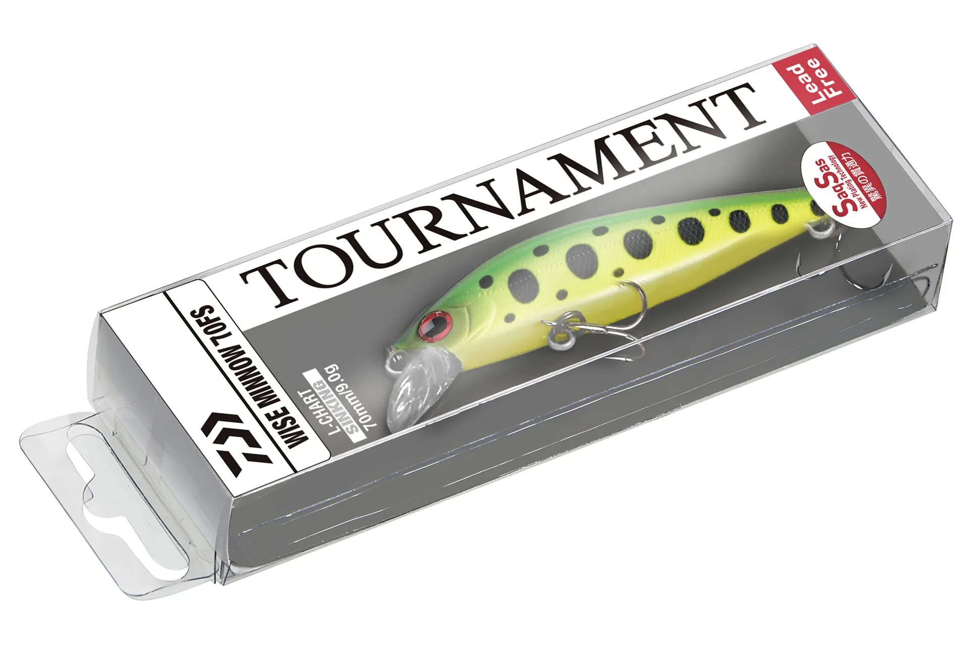 Daiwa Tournament Wise Minnow 70FS Wobbler Ansicht 2
