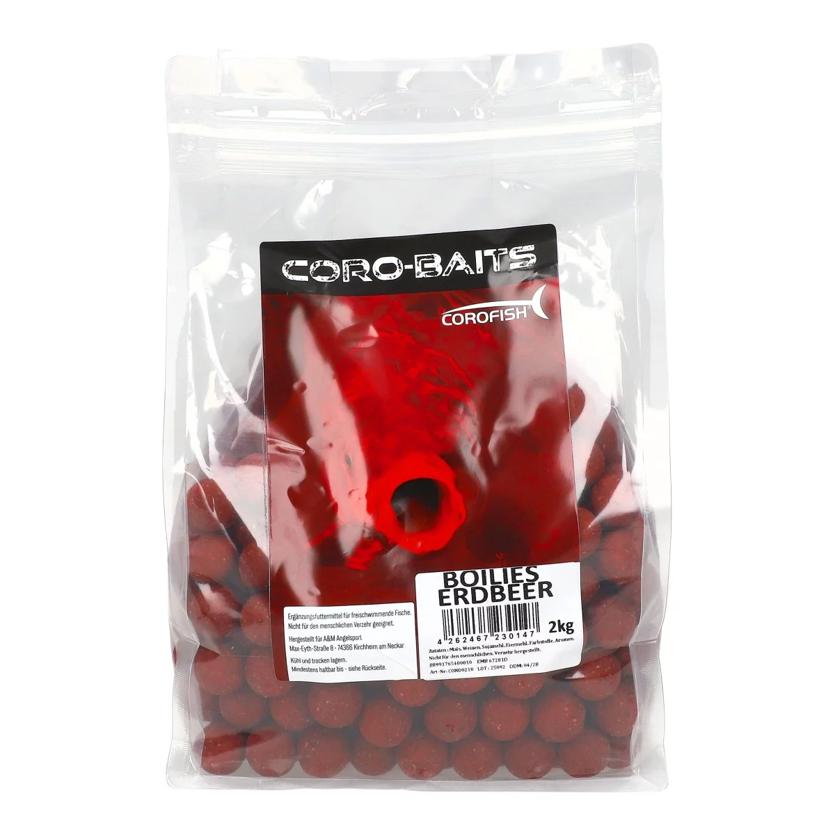 COROFISH Coro-Bait Boilies Kartoffel 5kg — 0.20 2000 Erdbeer