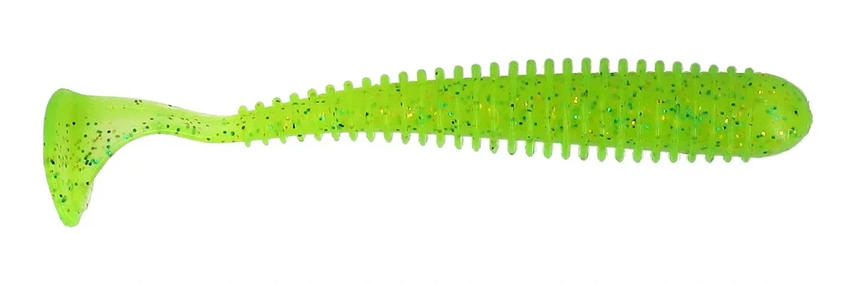 MOSTAL Taipan Swing 4,5cm / 0,6g 12 Stück Motor Oil UV-Active — 8.70 Chartreuse