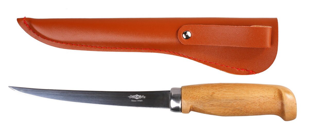 MIKADO Fischermesser - Zum Filetieren Klinge 6 Zoll - 1st