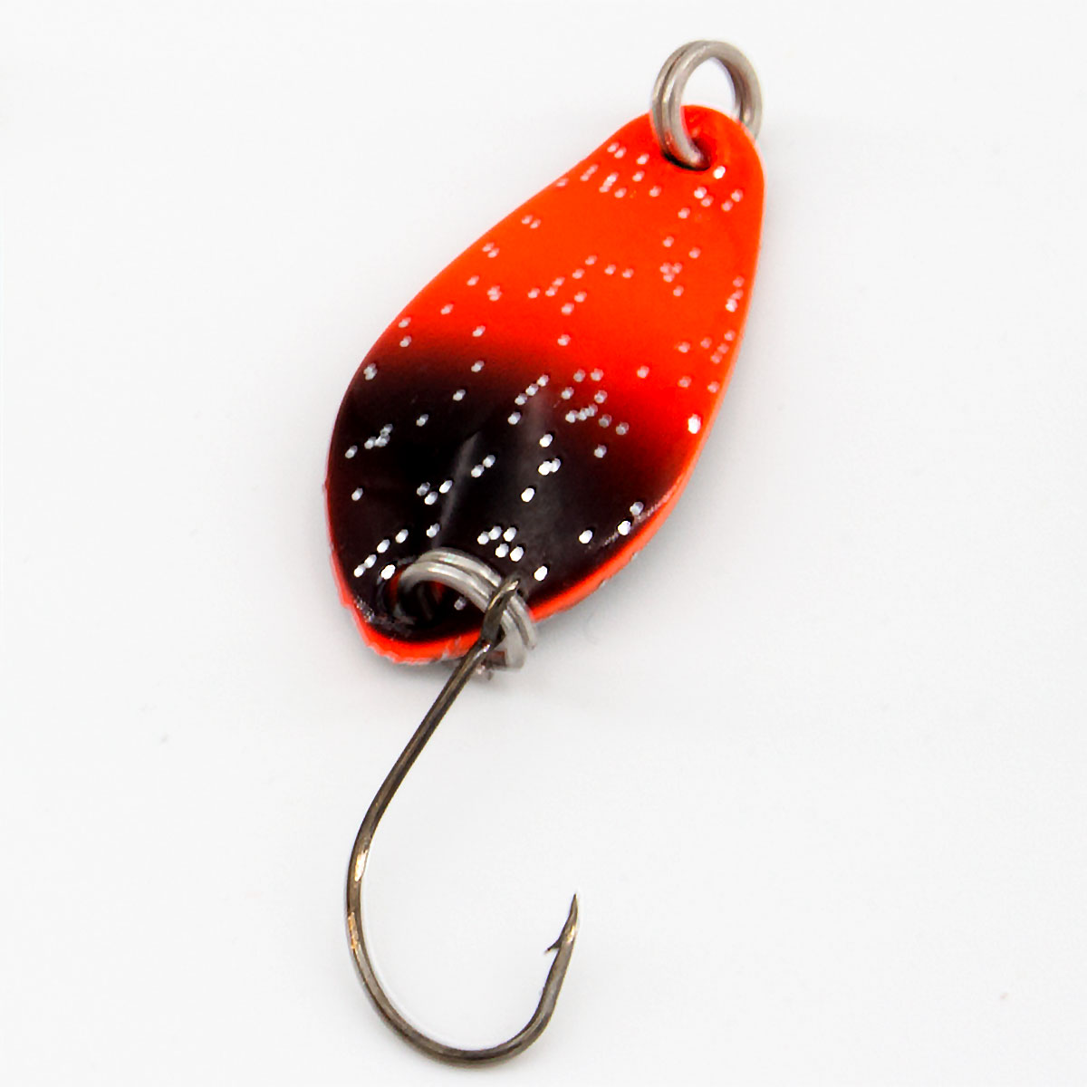 black orange glitter