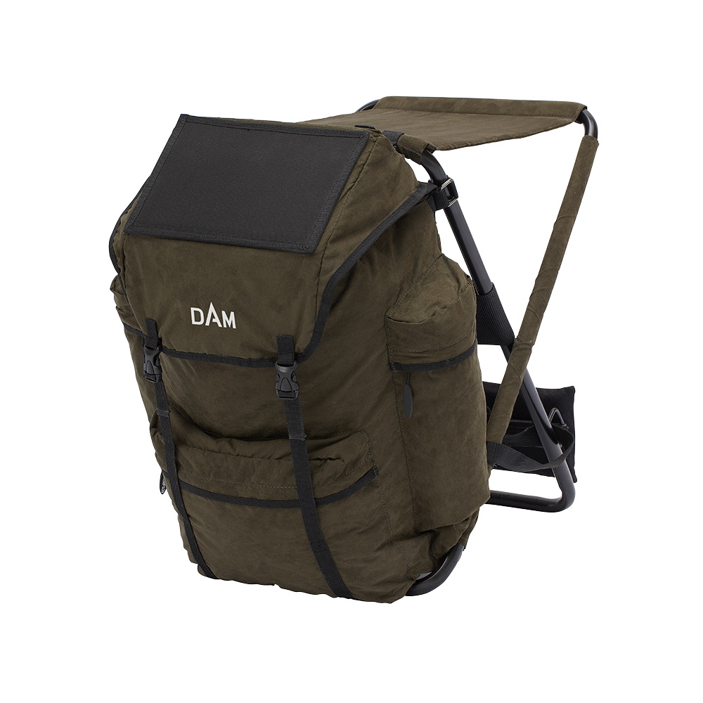DAM Hunter Wide BP Chair 48x28x57.5cm Rucksackstuhl
