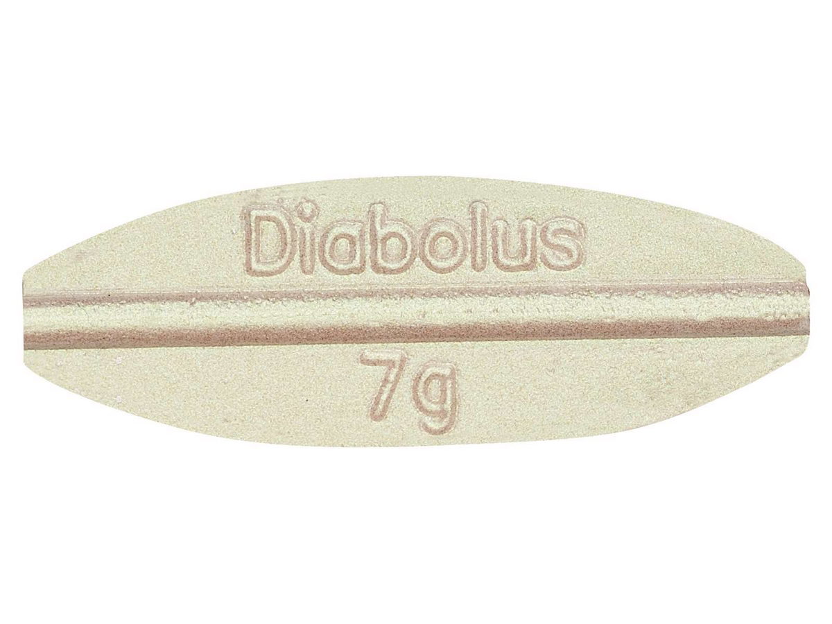 KINETIC Diabolus Inline 7g Orange/Pearl Inlineblinker