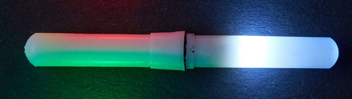 BALZER LED Knicklicht rot — weiß