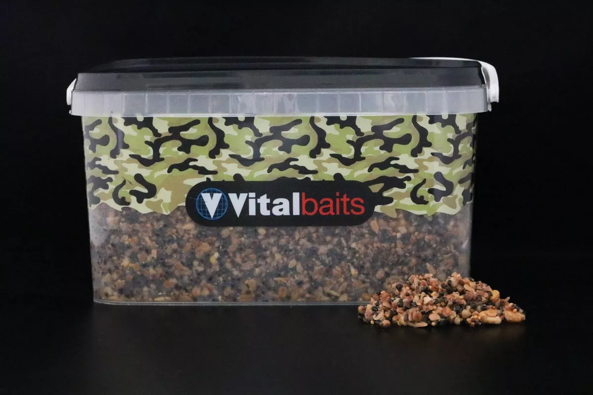 VITALBAITS Prepared Tigernuts BUCKET 3 kg/5,5 L