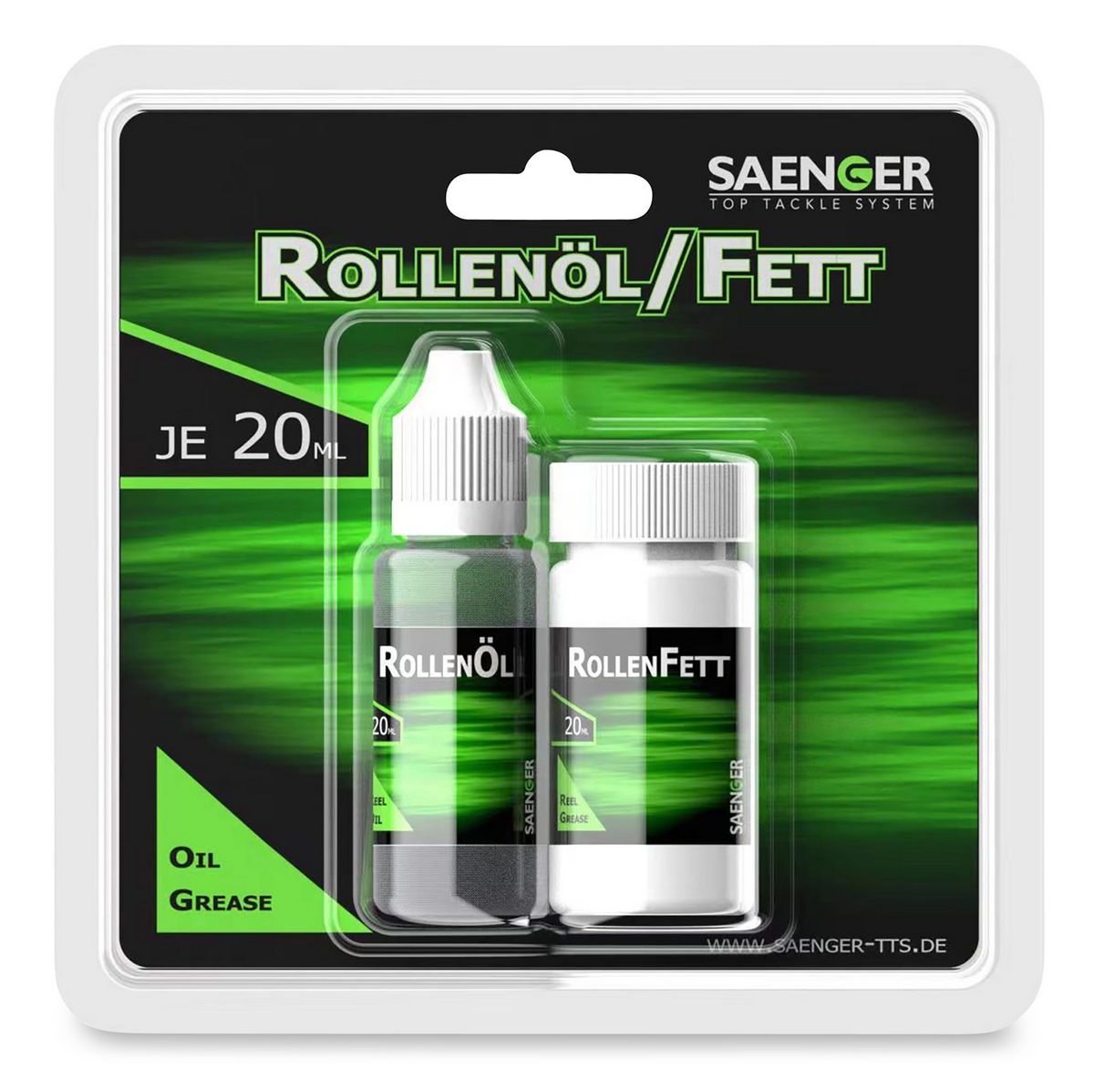 SÄNGER Rollenfett- und Öl-Set 2x20ml