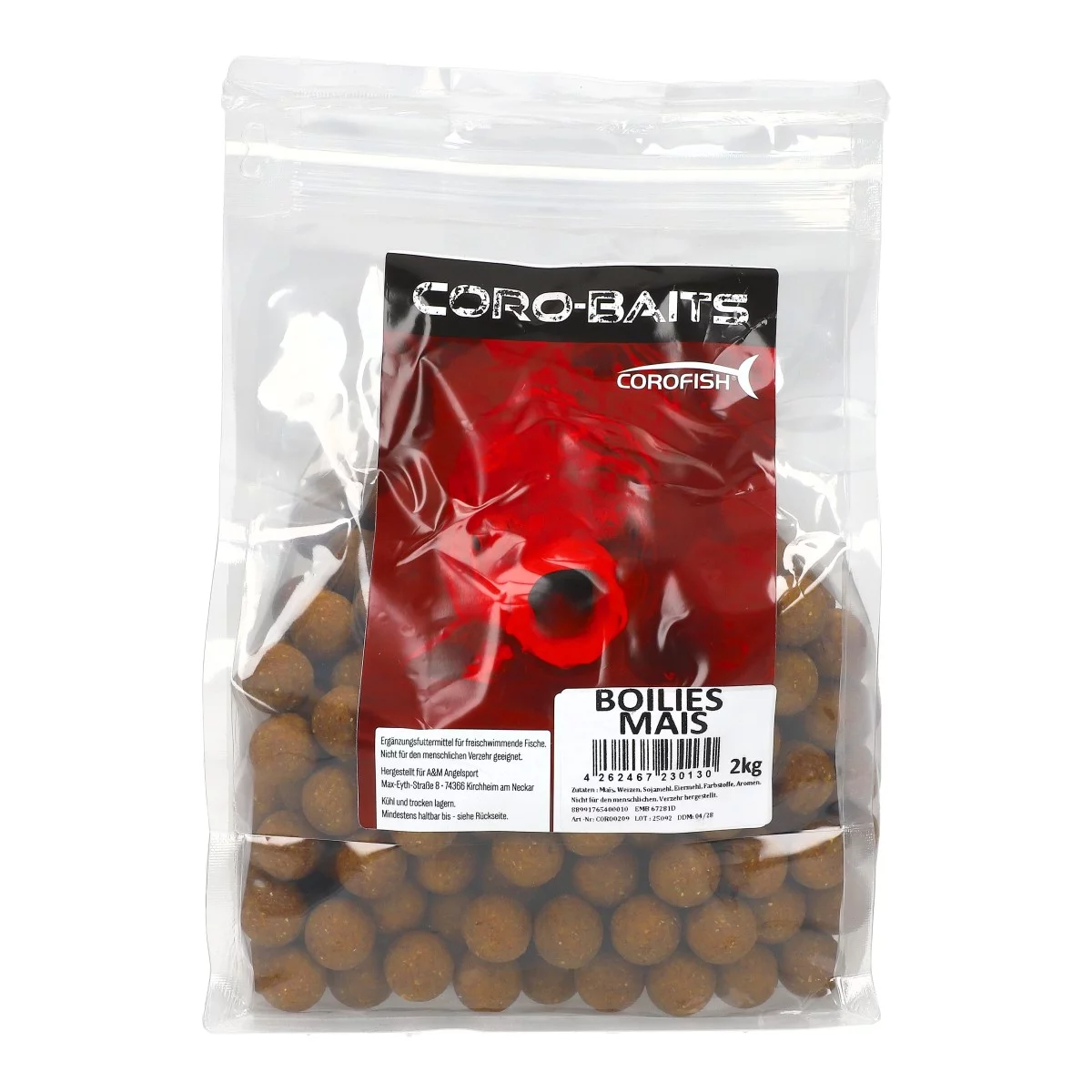 COROFISH Coro-Bait Boilies Kartoffel 5kg — 0.20 2000 Mais