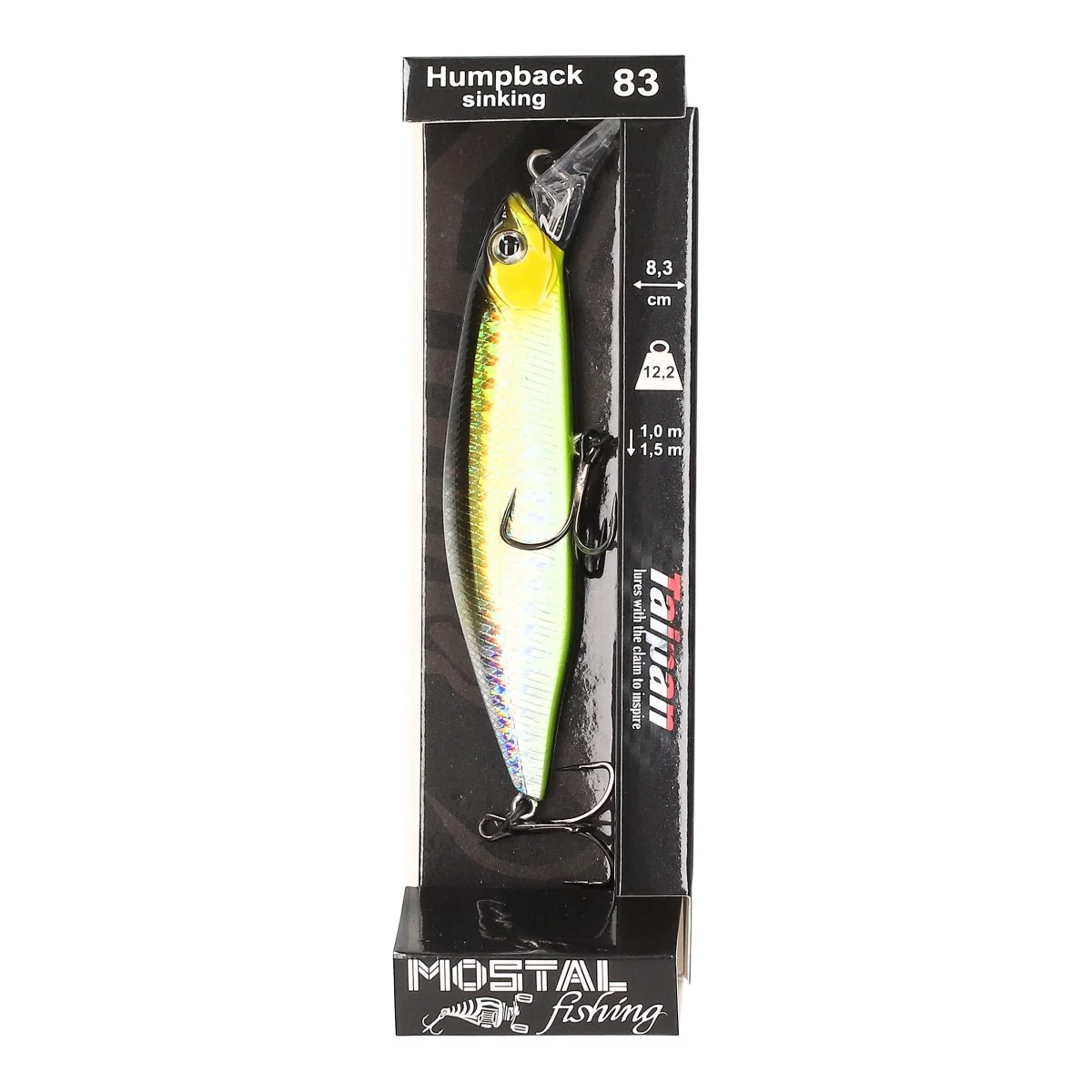 TAIPAN Humpback Natural Chatreuse 83mm