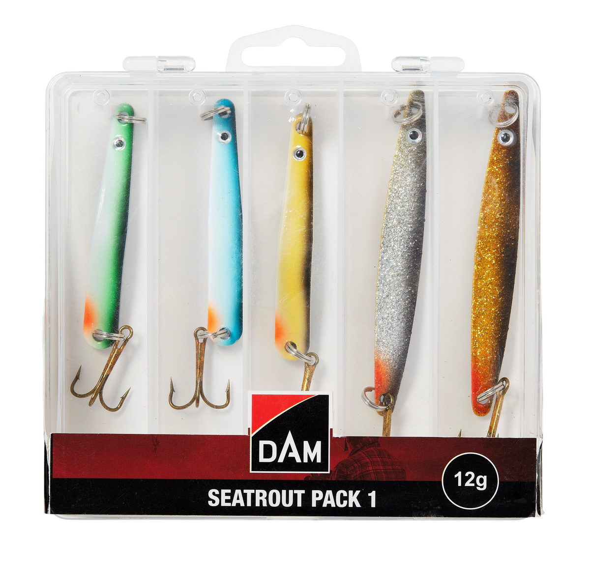 DAM Seatrout Pack Box 12g Assorted 12g DAM Seatrout Pack Box 12g Assorted 12g