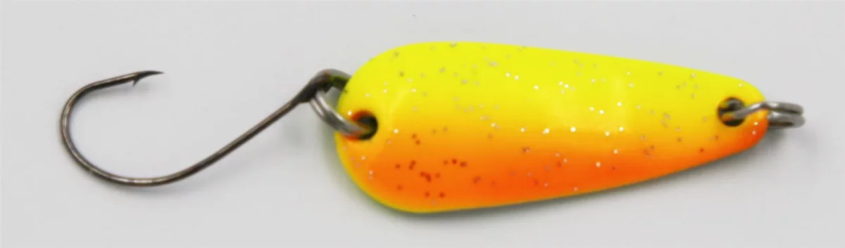 orange yellow glitter