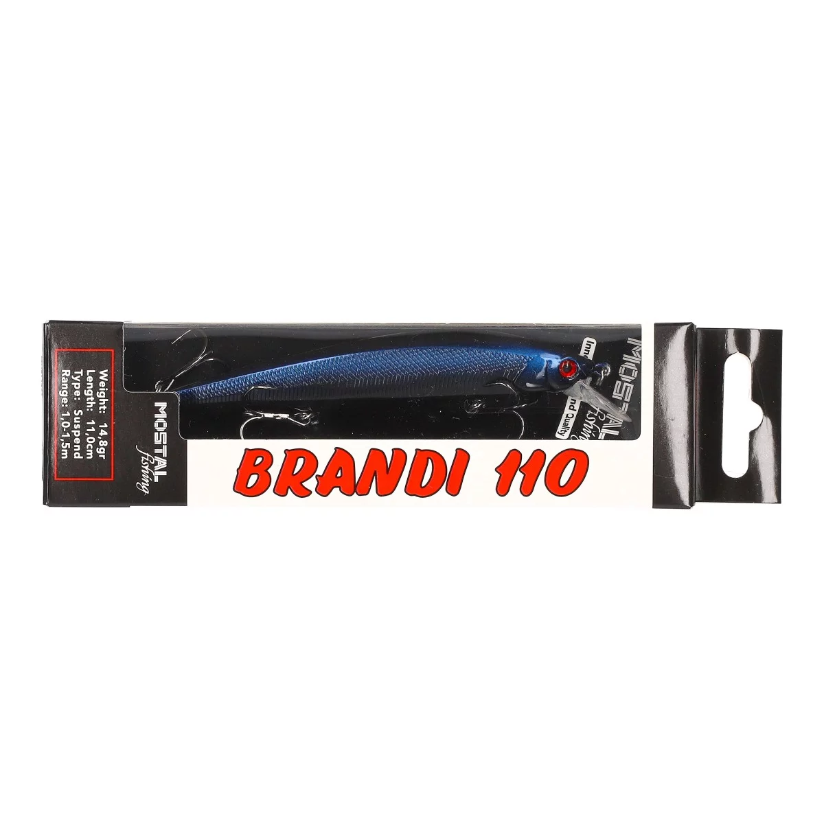MOSTAL Brandi 110 Black suspending