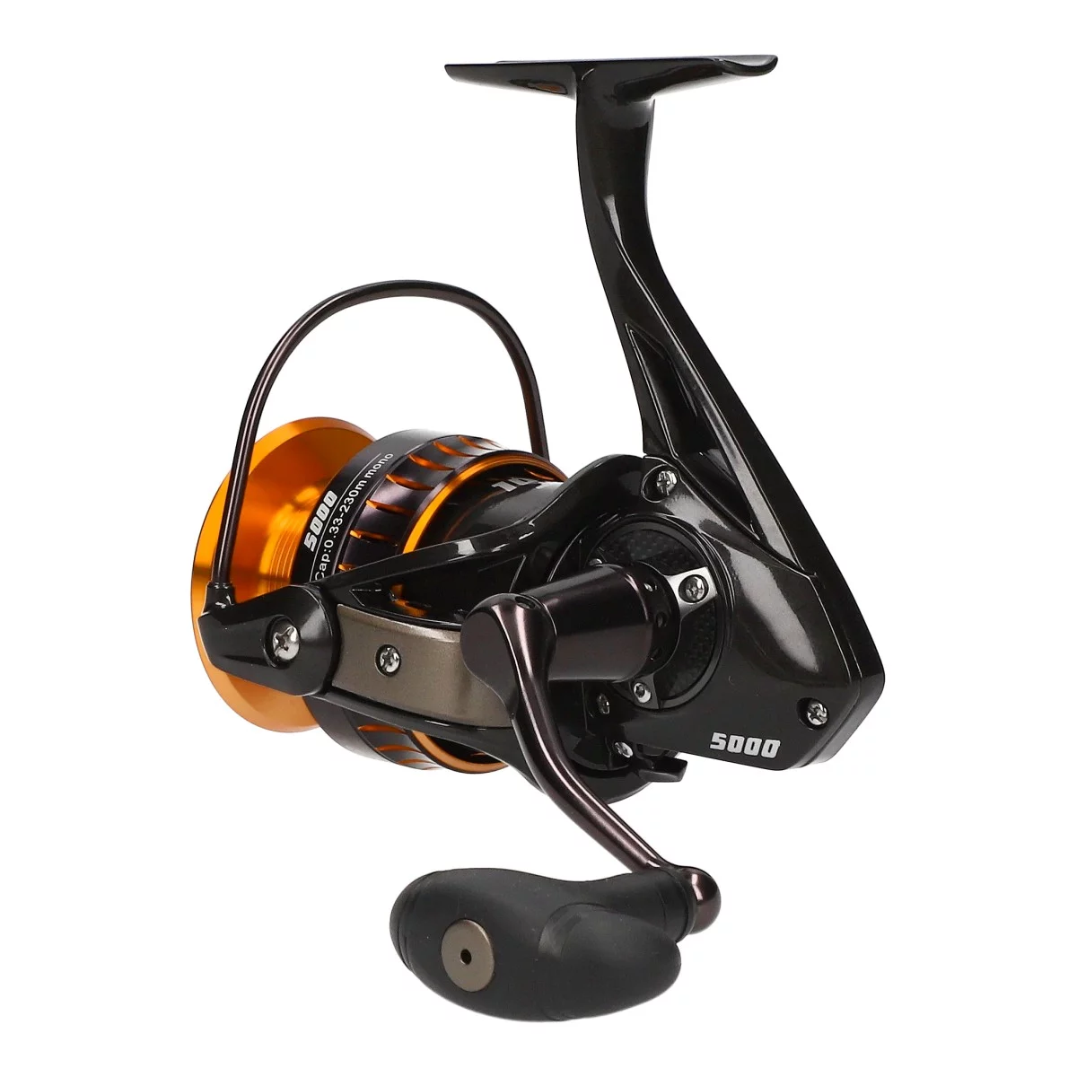 JAMES COOK TS Master Alu 5000 FD Angelrolle mit Frontbremse