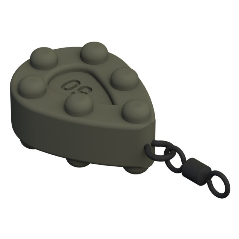Stubby Pear Eye Carp Lead