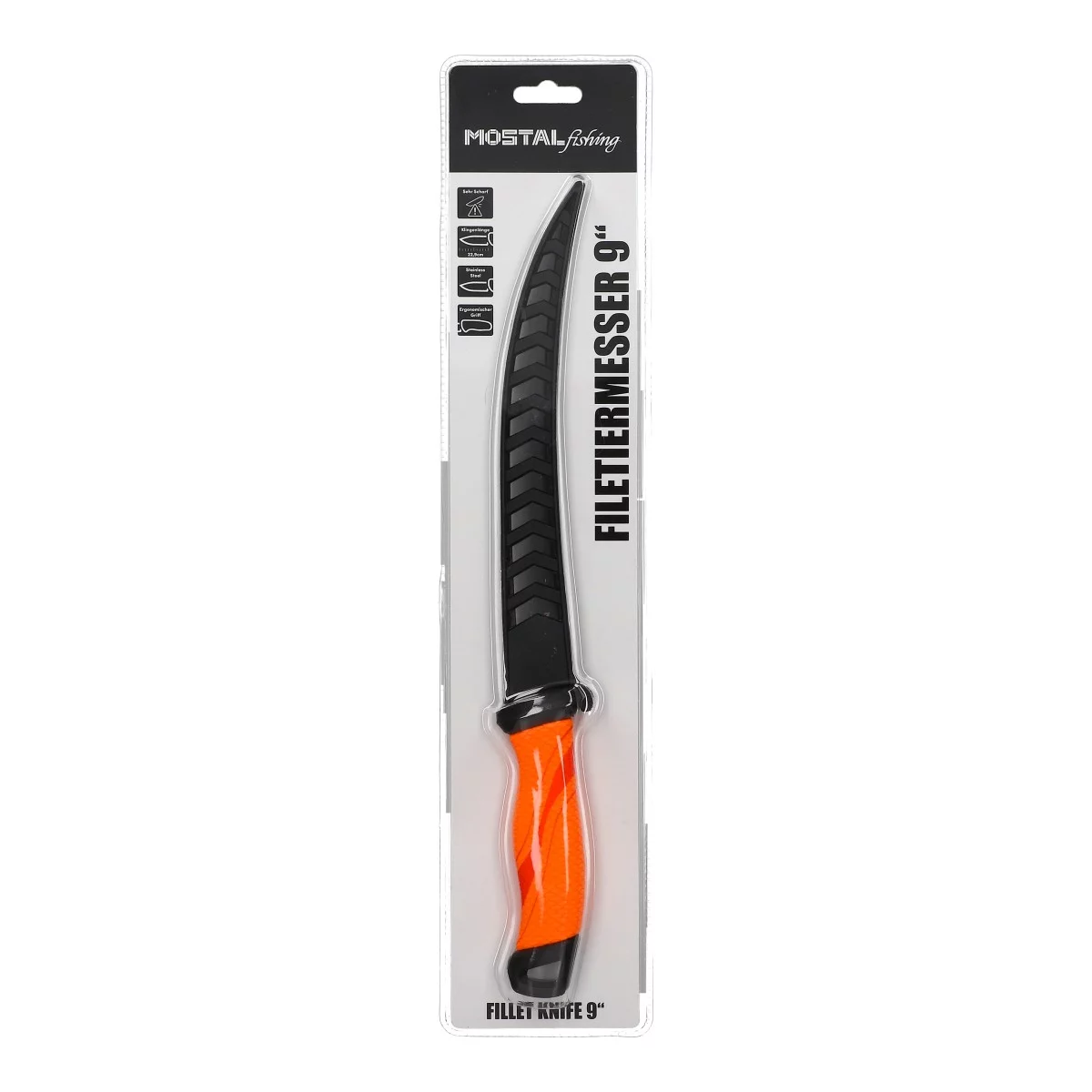 MOSTAL Stainless Steel Filetiermesser 9"
