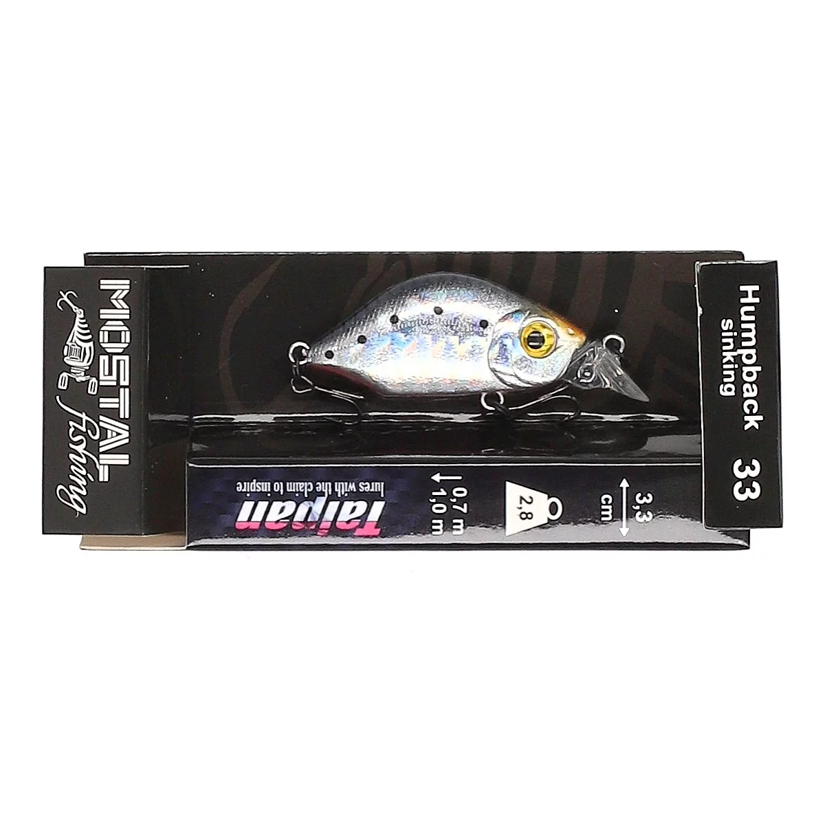 TAIPAN Humpback Pink Trout 33mm
