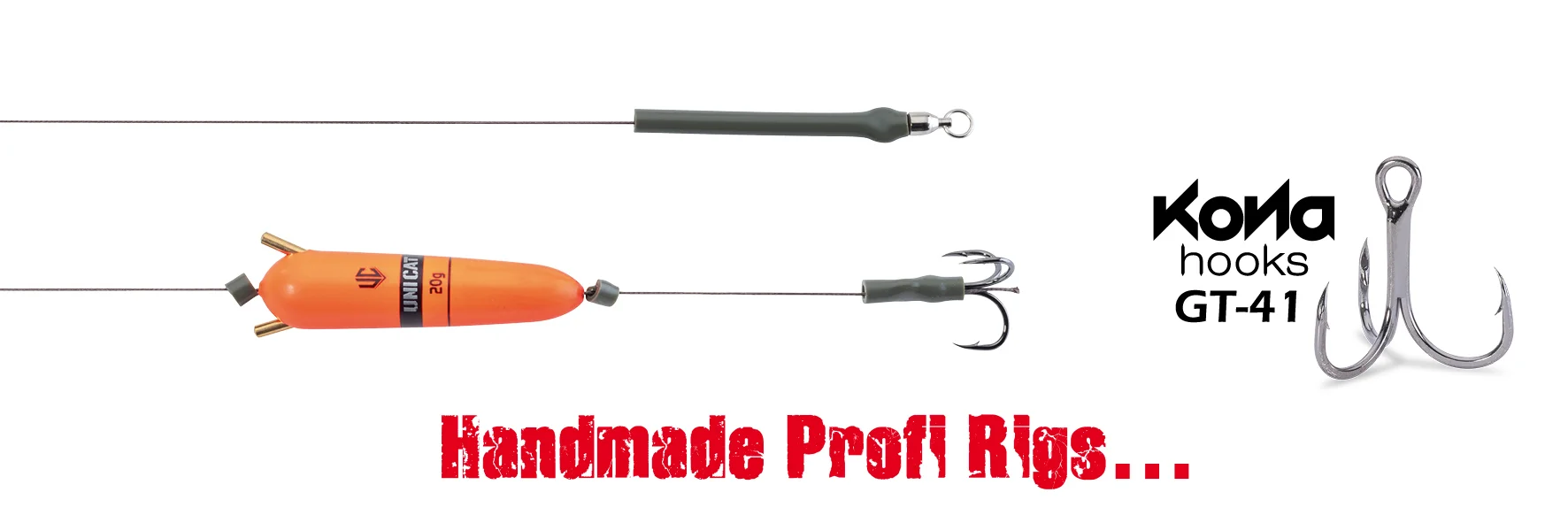 UNI CAT GT-41 Rattle Lifter Rig 30g 3/0 105kg weitere Ansicht