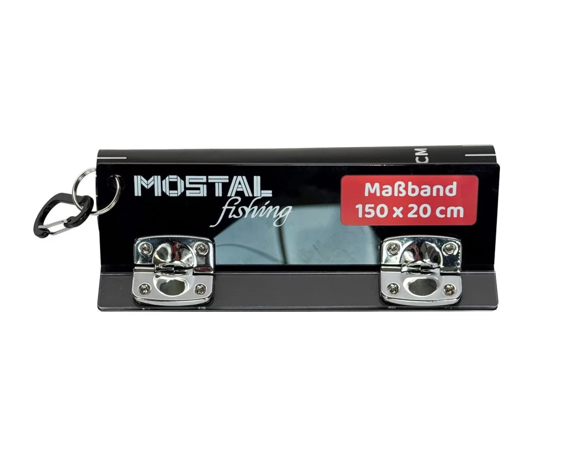 MOSTAL Deluxe Fish Ruler 1,50m Maßband Fischmaßband