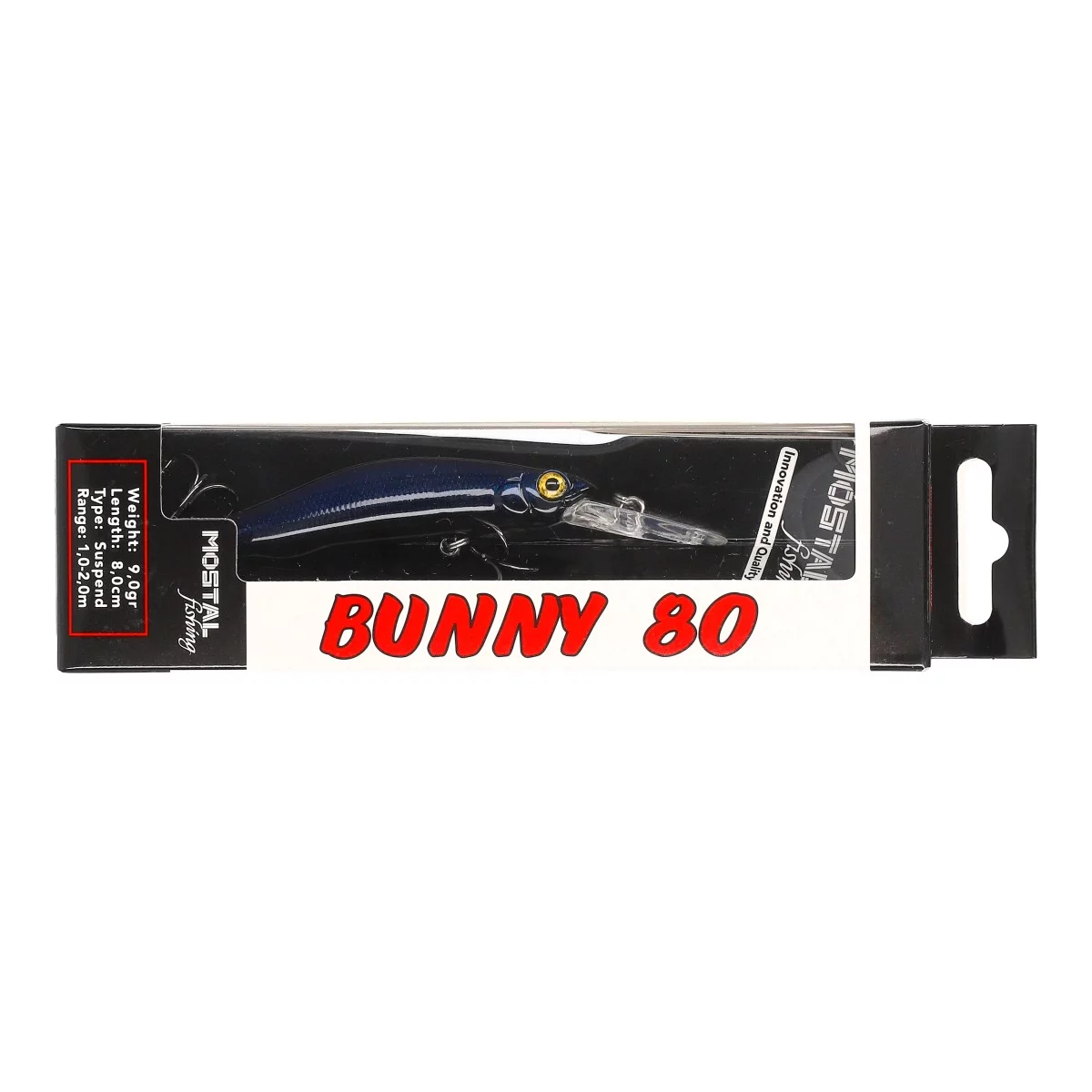 MOSTAL Bunny 80 Black suspending