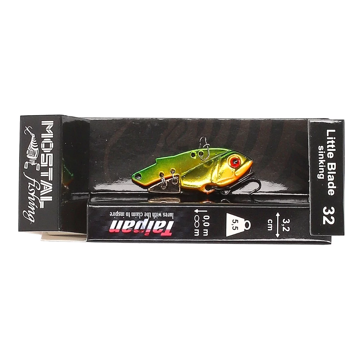 TAIPAN Little Blade Metallic Green 32mm
