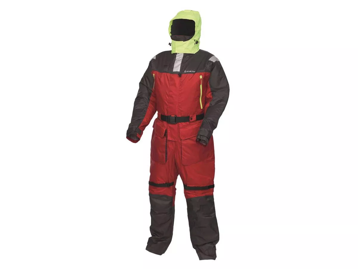 KINETIC Guardian Flotation Suit M Red/Stormy