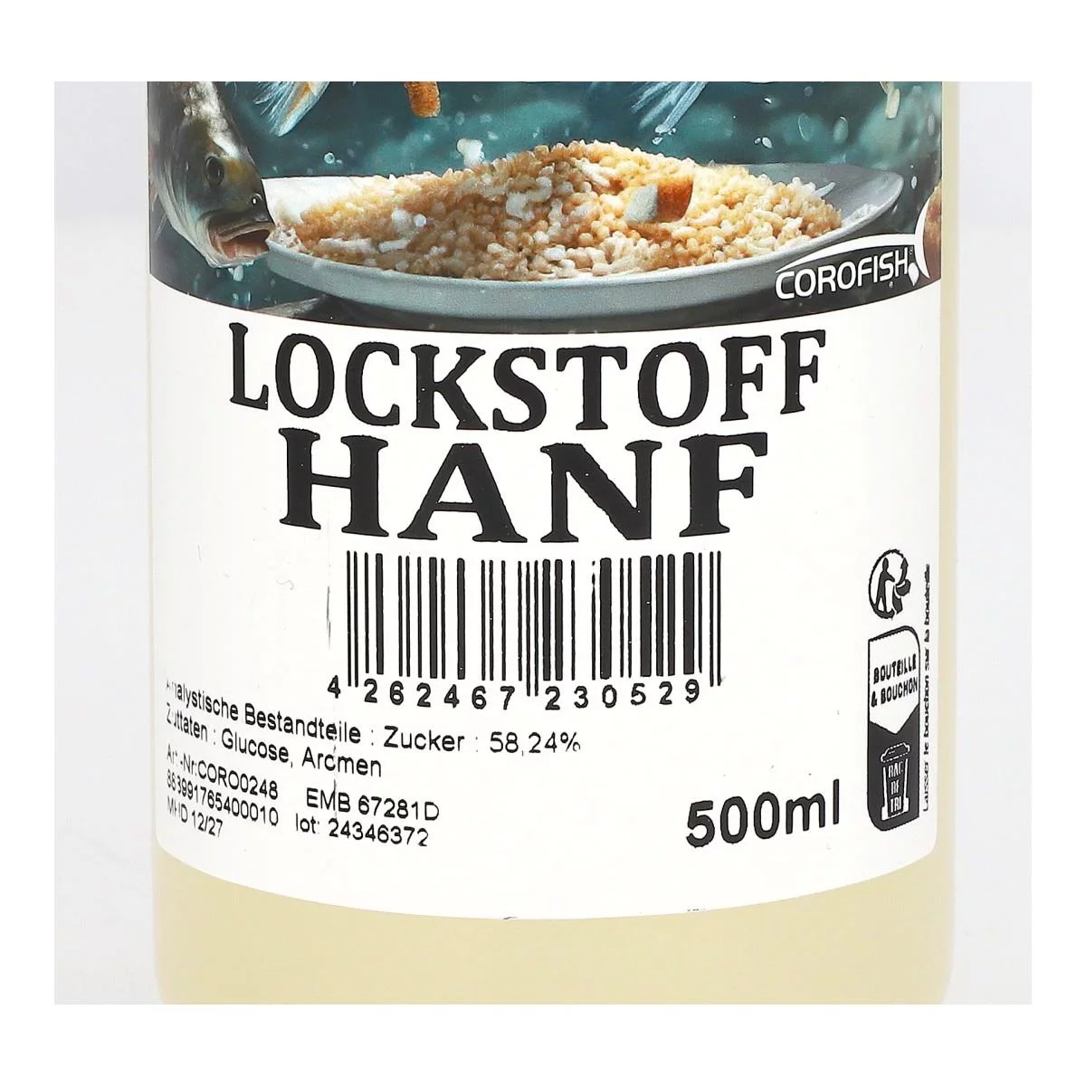 COROFISH Premium Line Lockstoff Hanf 500ml