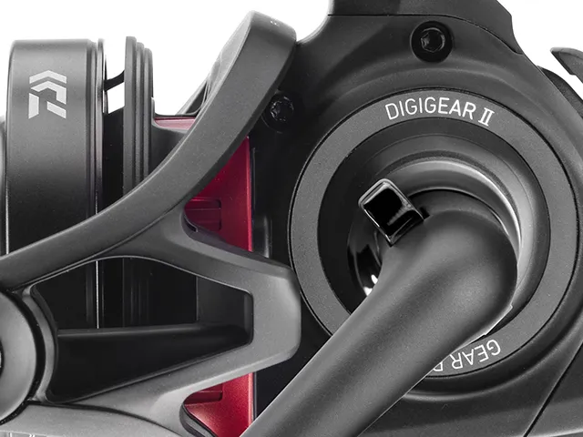 Daiwa 20 Whisker 25 QD Big Pit Rolle Ansicht 2