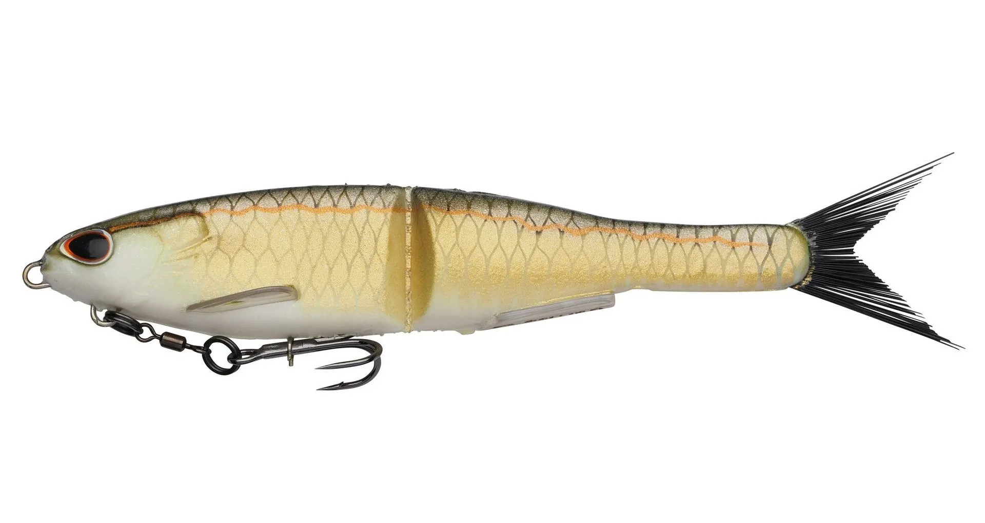 Berkley Nessie 12cm Gold Shad Gummifische,Twister