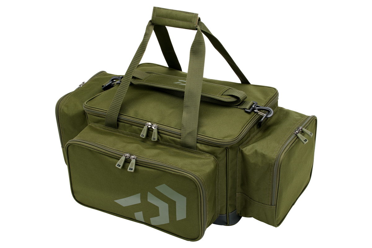 DAIWA Black Widow Low Level Carryall 62x40x24cm Karpfentasche