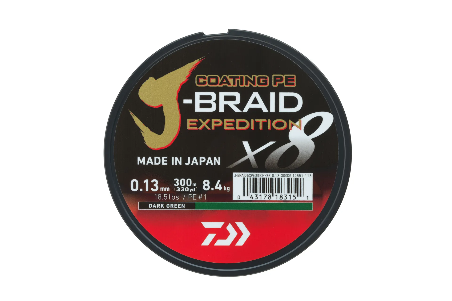 Daiwa J-Braid Expedition X8 Geflochtene Schnur