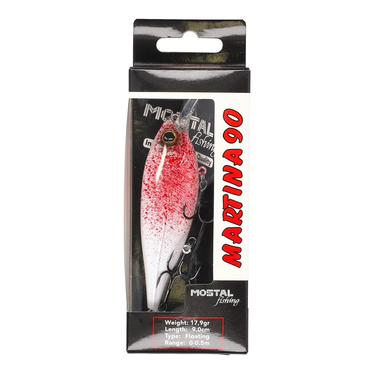 MOSTAL Martina 90 Red Head floating