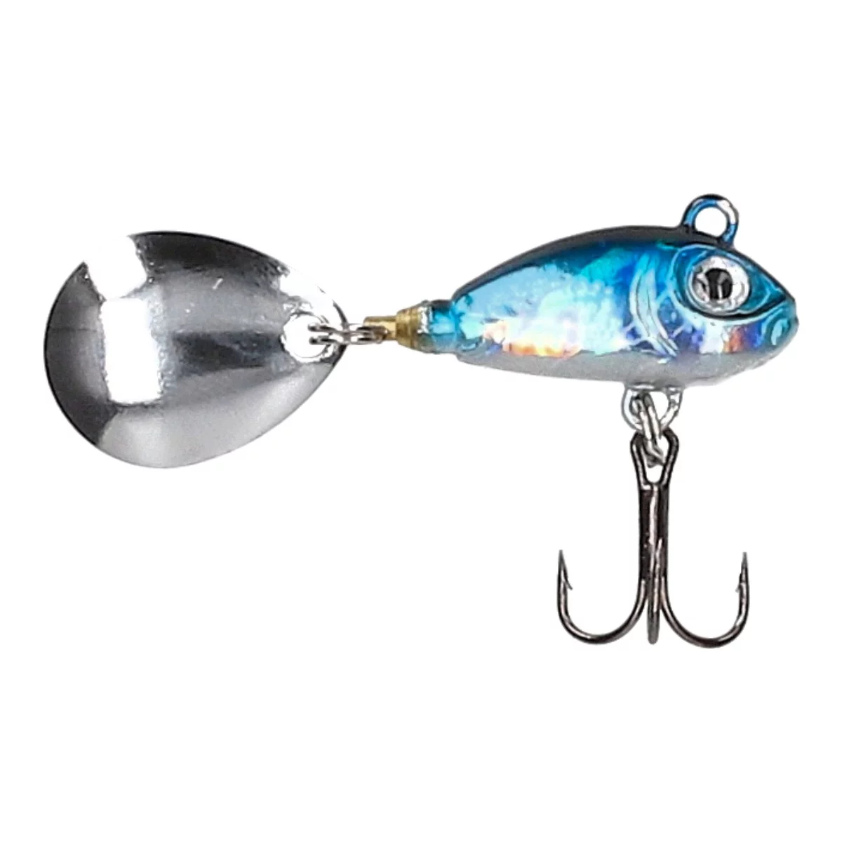 MOSTAL TAIPAN Mostal WBSJ 12g Blue Silver Wide Blade Spinjig Weitwurfköder Spinner