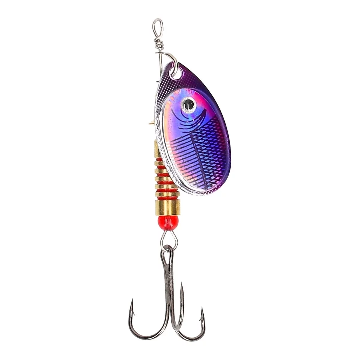 MOSTAL Universal Spin Silver Flex 1, 4g/6cm — 0blue purple