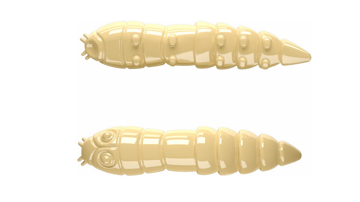 LIBRA LURES Kukolka 27 Cheese 040-black 15st, Forellenköder, schwimmend und aromatisiert — 2.70 Cheese Krill
