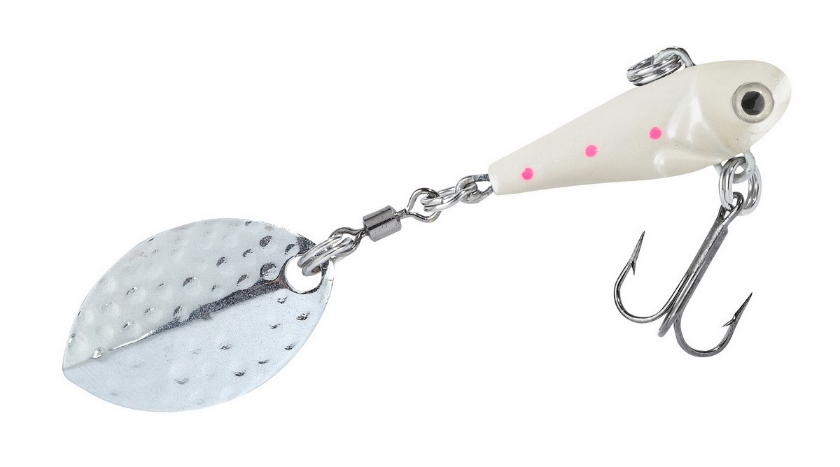 BALZER Colonel Spin Buddy weiß-pink 8g BALZER Colonel Spin Buddy weiß-pink 8g