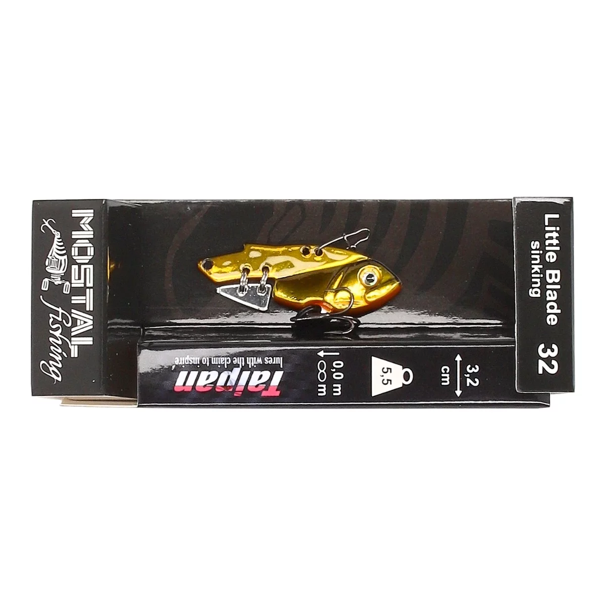 TAIPAN Little Blade Metallic Gold 32mm